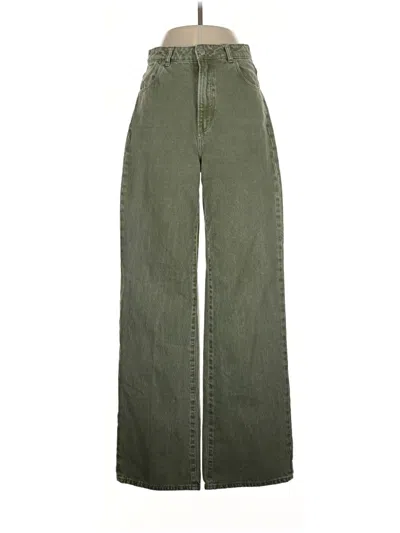 Pre-owned Rolla's Jeans In Green