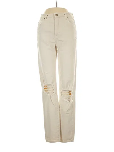 Pre-owned Rolla's Jeans In Ivory