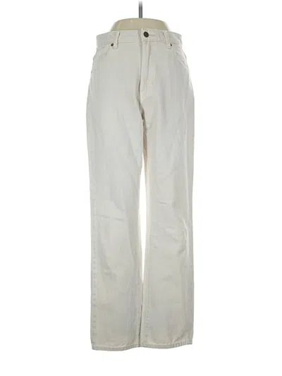 Pre-owned Rolla's Jeans In Ivory