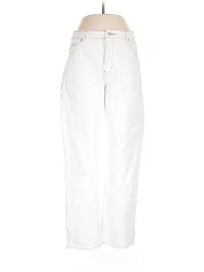 Pre-owned Rolla's Jeans In Ivory