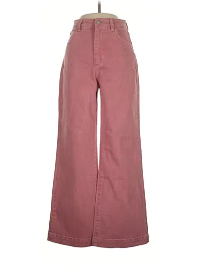 Pre-owned Rolla's Jeans In Pink
