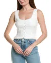 Rolla's Paloma Linen-blend Top In White