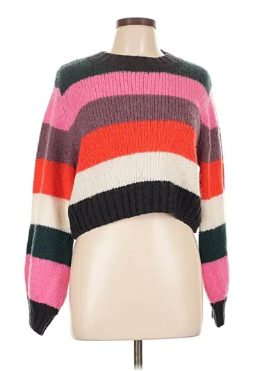 Pre-owned Rolla's Pullover Sweater In Pink