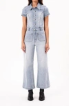 Rolla's Sailor Denim Jumpsuit In Light Vintage Blue