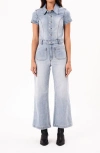 Rolla's Sailor Denim Jumpsuit In Light Vintage Blue
