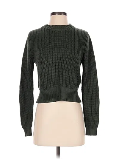 Pre-owned Rolla's Turtleneck Sweater In Green