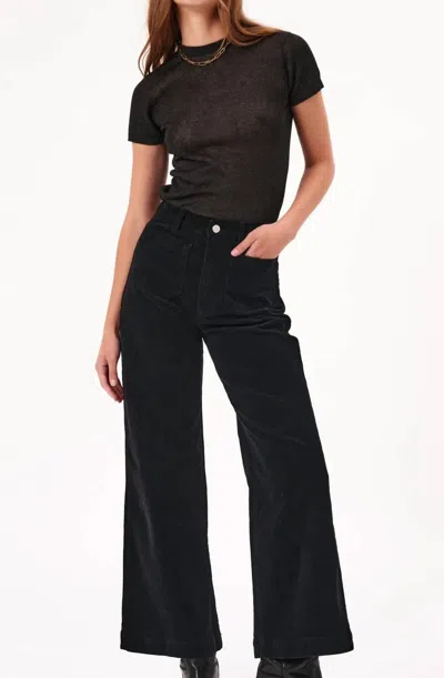 ROLLA'S SAILOR CORDUROY WIDE LEG JEANS IN ASH