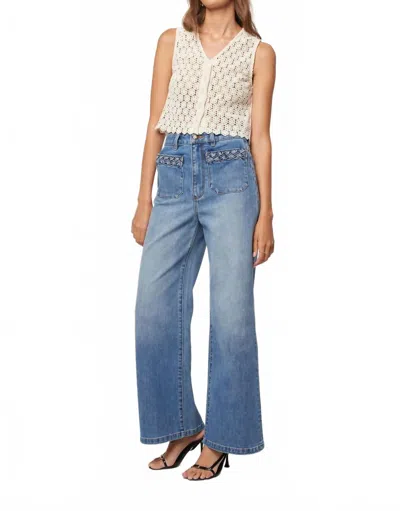 Rolla's Sailor High Rise Jean In Canyon Blue Wash