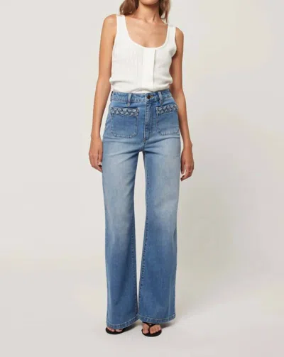 Rolla's Sailor Jean In Canyon Blue In Multi