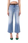 Rolla's Sailor Scoop Jean In Mid Vintage Blue In Blue
