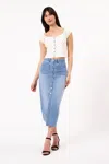 Rolla's Sailor Skirt In Mid Vintage Blue In Mid Vintage Blue