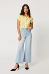 Rolla's Super High-rise Wide Leg Jean In Light Vintage Blue In Vintage Stone