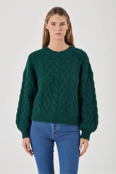 Rolla's Soho Cable Crew In Green