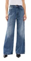 Rolla's Studio Flare In Mid Vintage Blue