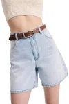 Rolla's Super Mirage Denim Short In Lyocell Blue In Multi