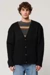 Rolla's Teddy Cardigan In Black