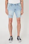 Rolla's Tim Slim Short In Mid Blue