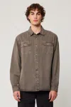 Rolla's Trailer Drill Shirt In Brown
