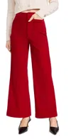 Rolla's Francoise Cord Pant In Bright Orange In Ruby