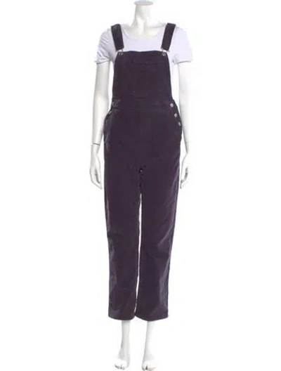Pre-owned Rolla's Vintage Corduroy Jumpsuit In Purple
