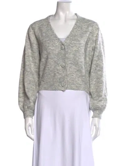 Pre-owned Rolla's V-neck Sweater In Gray