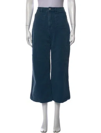 Pre-owned Rolla's Wide Leg Pants In Blue