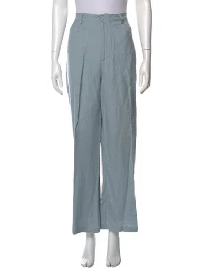 Pre-owned Rolla's Wide Leg Pants In Blue