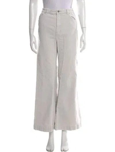 Pre-owned Rolla's Wide Leg Pants In Gray