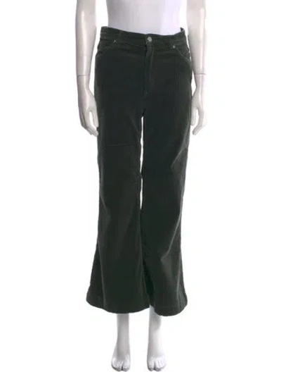Pre-owned Rolla's Wide Leg Pants In Green