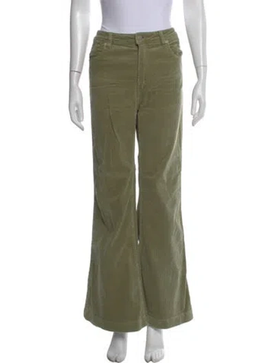 Pre-owned Rolla's Wide Leg Pants In Green