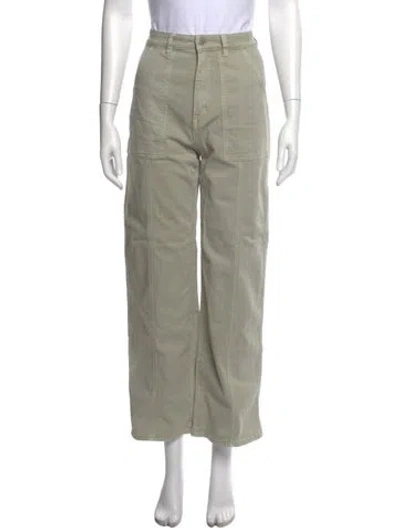 Pre-owned Rolla's Wide Leg Pants In Green