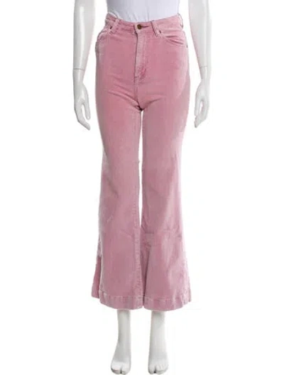 Pre-owned Rolla's Wide Leg Pants In Pink