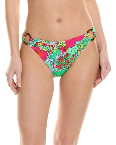 Roller Rabbit Ashbury Floral Ring Hipster Bottom In Green