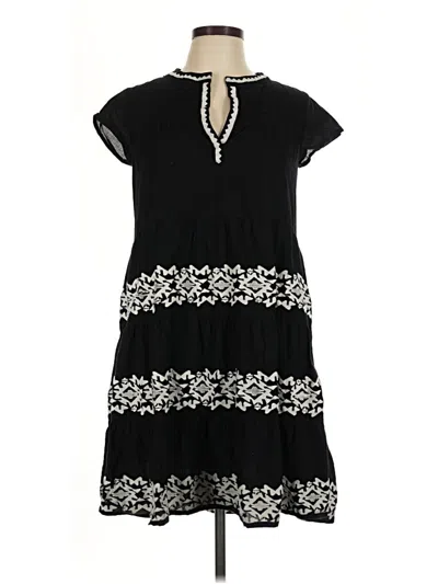 Pre-owned Roller Rabbit Casual Dress In Black