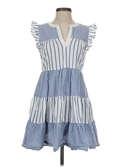 Pre-owned Roller Rabbit Casual Dress In Blue