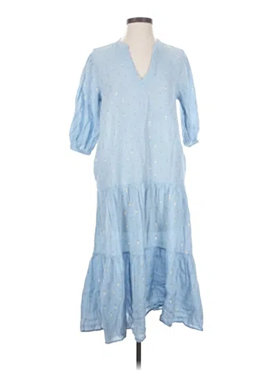 Pre-owned Roller Rabbit Casual Dress In Blue