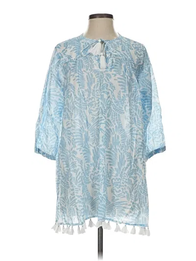 Pre-owned Roller Rabbit Casual Dress In Blue