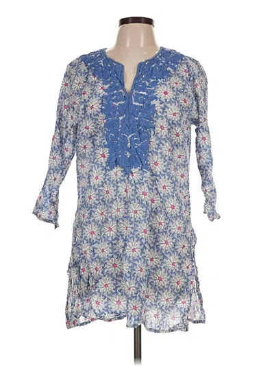 Pre-owned Roller Rabbit Casual Dress In Blue