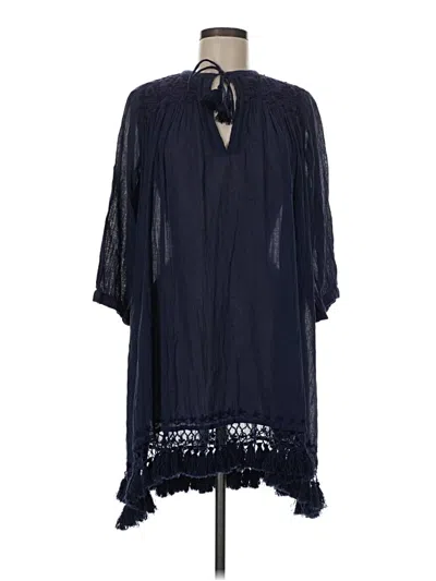 Pre-owned Roller Rabbit Casual Dress In Blue