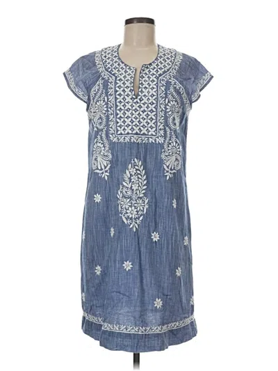 Pre-owned Roller Rabbit Casual Dress In Blue