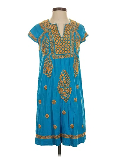 Pre-owned Roller Rabbit Casual Dress In Blue