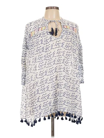 Pre-owned Roller Rabbit Casual Dress In Blue