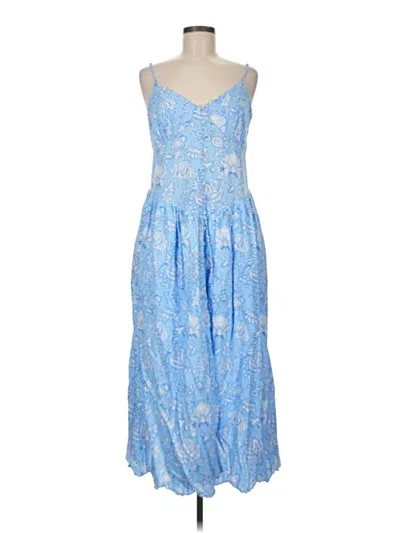 Pre-owned Roller Rabbit Casual Dress In Blue