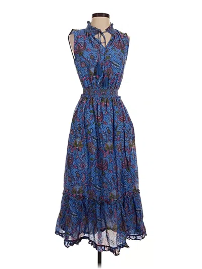 Pre-owned Roller Rabbit Casual Dress In Blue