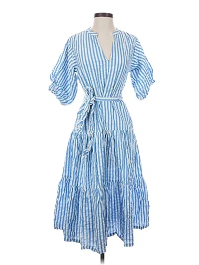 Pre-owned Roller Rabbit Casual Dress In Blue