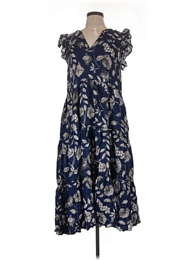 Pre-owned Roller Rabbit Casual Dress In Blue