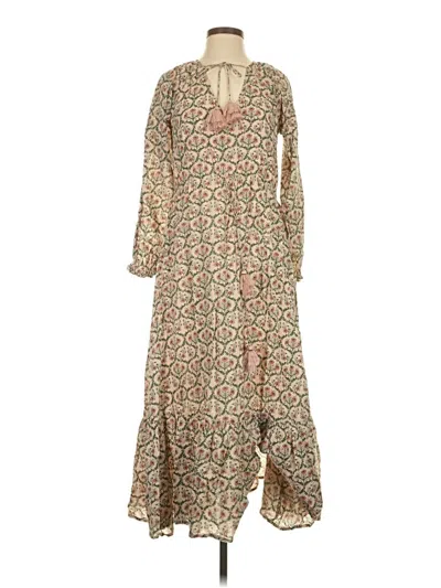 Pre-owned Roller Rabbit Casual Dress In Brown