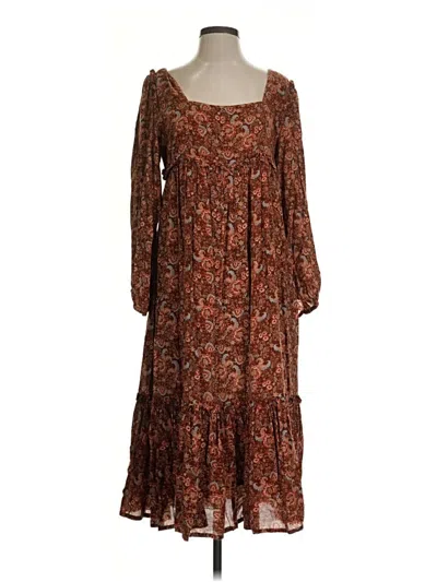 Pre-owned Roller Rabbit Casual Dress In Brown