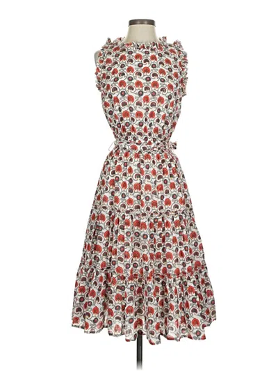 Pre-owned Roller Rabbit Casual Dress In Gray