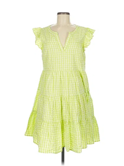 Pre-owned Roller Rabbit Casual Dress In Green